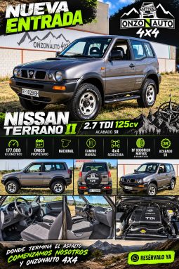 
Nissan Terrano 2.7 TDI 125 CV 175.000km full									